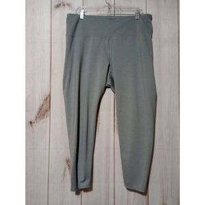 Old Navy Leggings Ladies XXL‎ Gray Active Go Dry